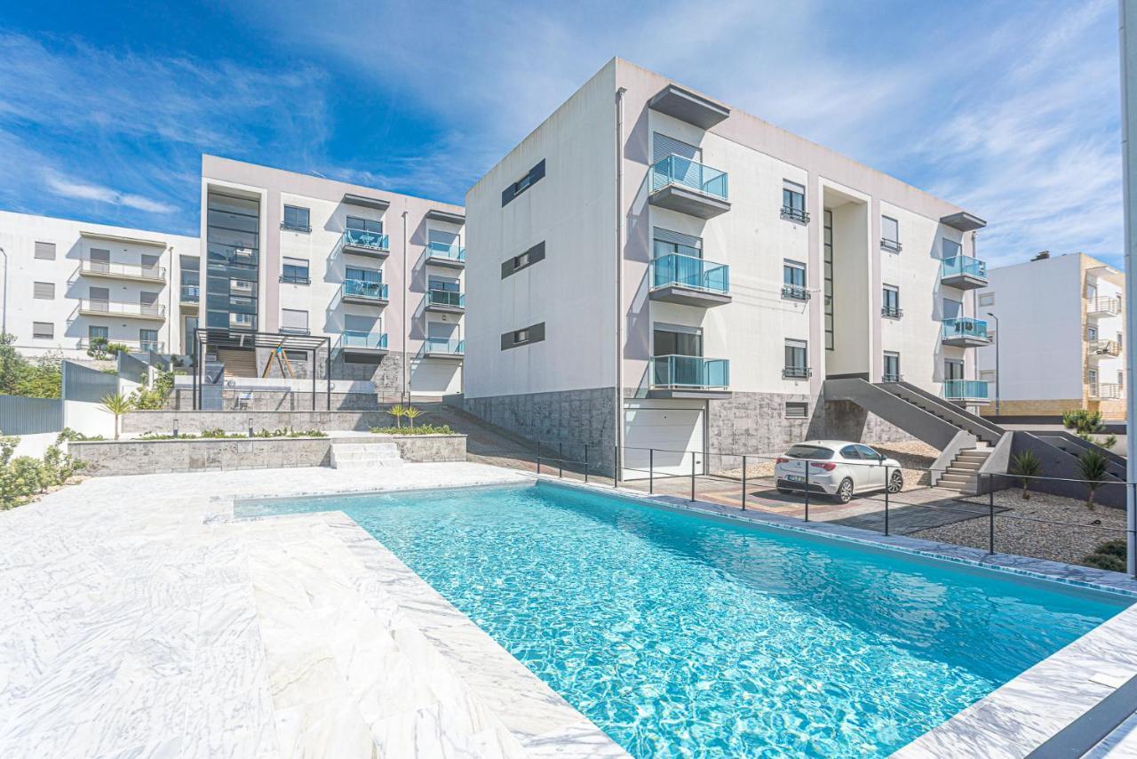 Apartmán Apartamento T3 Mar Azul Nazaré Exteriér fotografie